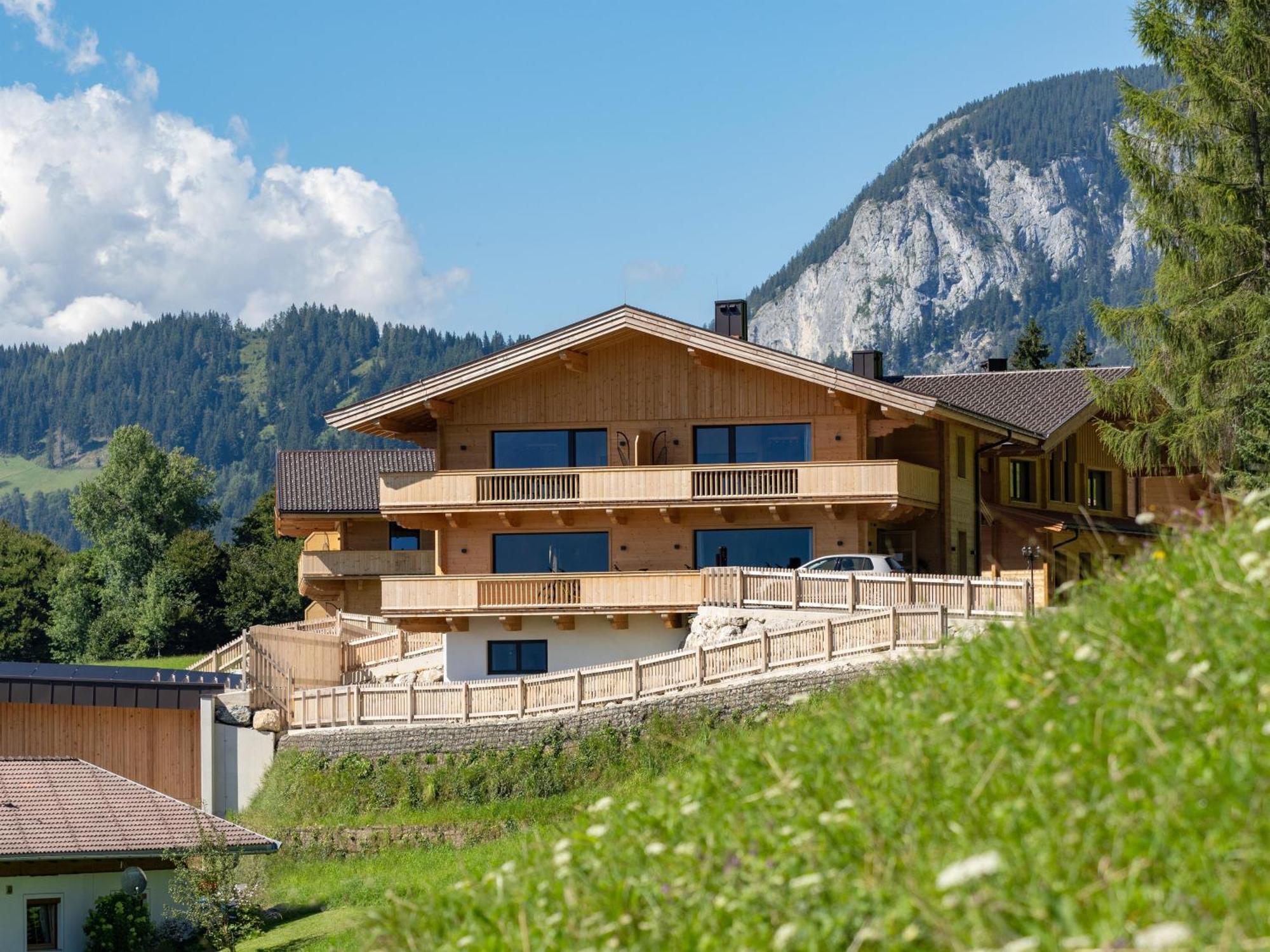 Alpenchalets Oberlaiming Itter Exterior foto